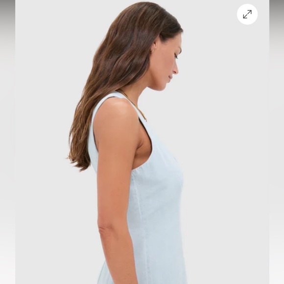 NWT Tuckernuck Brett Washed Denim Top - Picture 3 of 6